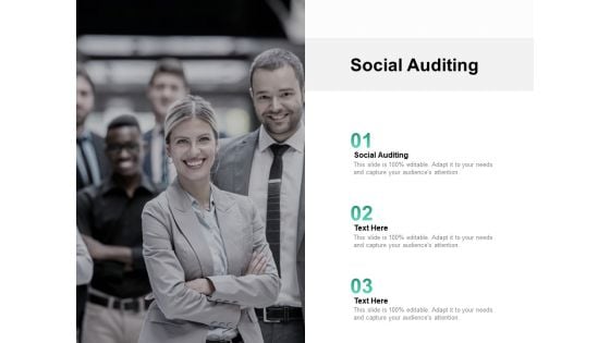 Social Auditing Ppt PowerPoint Presentation Infographic Template Example 2015 Cpb Pdf