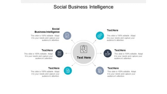 Social Business Intelligence Ppt PowerPoint Presentation Professional Brochure Cpb