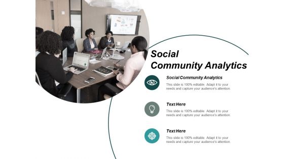 Social Community Analytics Ppt PowerPoint Presentation Layouts Microsoft Cpb