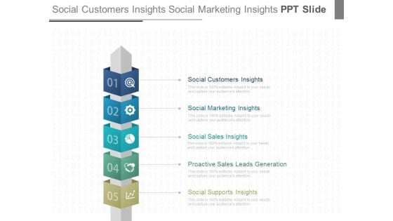 Social Customers Insights Social Marketing Insights Ppt Slide