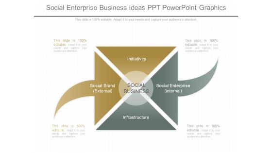 Social Enterprise Business Ideas Ppt Powerpoint Graphics