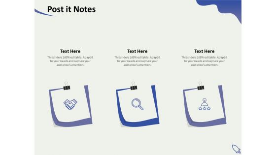 Social Enterprise Funding Post It Notes Ppt PowerPoint Presentation Styles Slide PDF