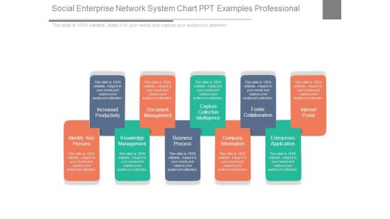Social Enterprise Network System Chart Ppt Examples Professional