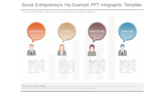 Social Entrepreneurs Hip Exemple Ppt Infographic Template