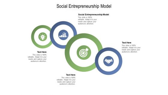 Social Entrepreneurship Model Ppt PowerPoint Presentation Slides Deck Cpb Pdf