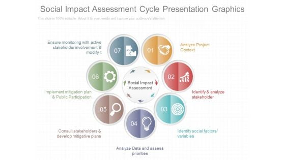 Social Impact Assessment Cycle Presentation Graphics