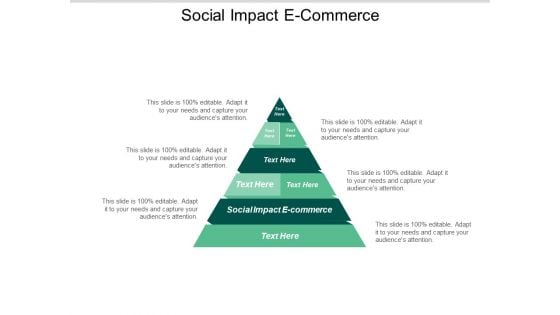 Social Impact E Commerce Ppt PowerPoint Presentation Infographics Example File Cpb