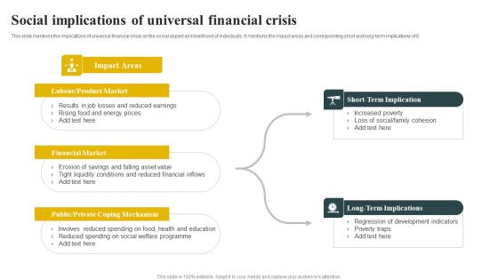 Social Implications Of Universal Financial Crisis Professional PDF