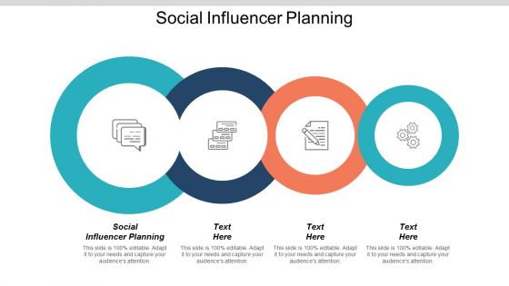 Social Influencer Planning Ppt PowerPoint Presentation Show Format Cpb