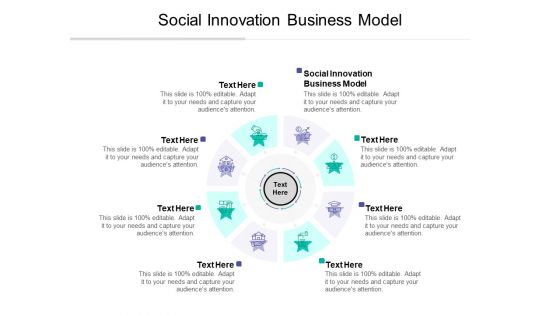 Social Innovation Business Model Ppt PowerPoint Presentation Portfolio Example Cpb