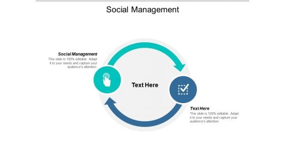 Social Management Ppt PowerPoint Presentation Infographics Mockup Cpb