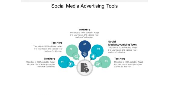 Social Media Advertising Tools Ppt PowerPoint Presentation File Pictures Cpb