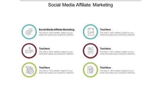 Social Media Affiliate Marketing Ppt PowerPoint Presentation Professional Aids Cpb