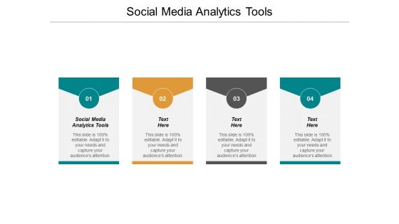 Social Media Analytics Tools Ppt PowerPoint Presentation Layouts Topics Cpb