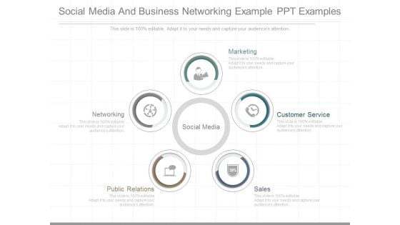 Social Media And Business Networking Example Ppt Examples