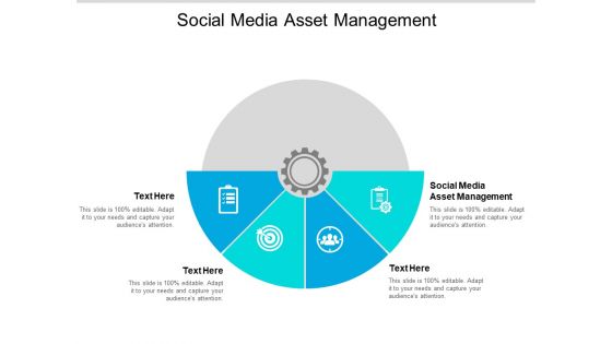 Social Media Asset Management Ppt PowerPoint Presentation Gallery Show Cpb