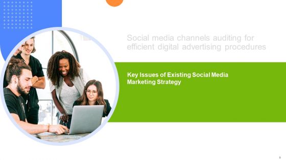 Social Media Channels Auditing For Efficient Digital Advertising Procedures Ppt PowerPoint Presentation Complete Deck With Slides