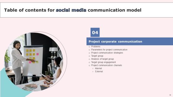 Social Media Communications Model Ppt PowerPoint Presentation Complete Deck With Slides Slide35