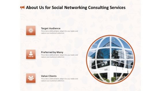 Social Media Consultancy About Us For Social Networking Consulting Services Audience Portrait PDF Social Media Consultancy About Us For Social Networking Consulting Services Audience Portrait PDF
