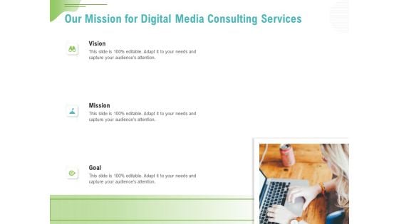 Social Media Consulting Our Mission For Digital Media Consulting Services Rules PDF