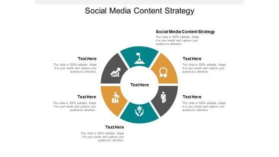 Social Media Content Strategy Ppt PowerPoint Presentation Infographic Template Sample Cpb