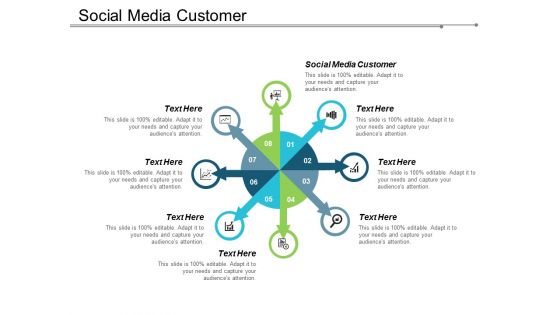 Social Media Customer Ppt Powerpoint Presentation Icon Tips Cpb