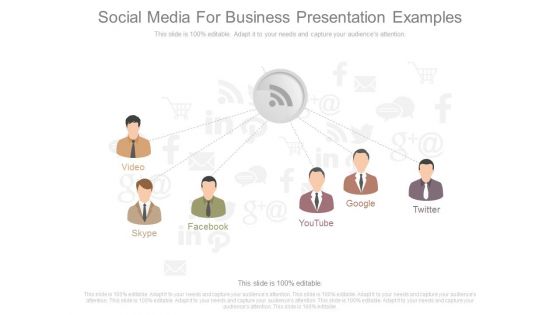 Social Media For Business Presentation Examples