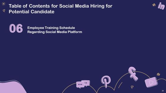 Social Media Hiring For Potential Candidate Ppt PowerPoint Presentation Complete Deck With Slides Slide28