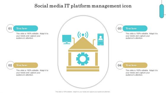 Social Media IT Platform Management Icon Icons PDF