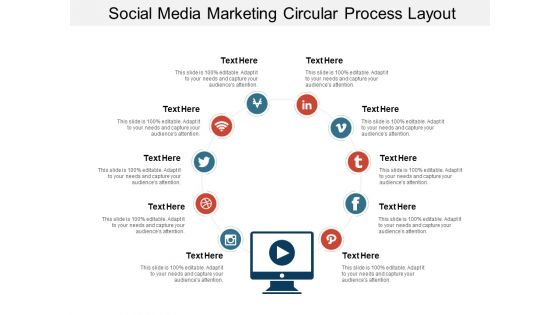 Social Media Marketing Circular Process Layout Ppt PowerPoint Presentation File Styles PDF Social Media Marketing Circular Process Layout Ppt PowerPoint Presentation File Styles PDF