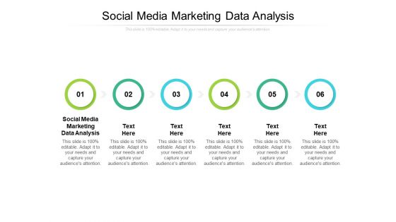 Social Media Marketing Data Analysis Ppt PowerPoint Presentation Model Vector Cpb