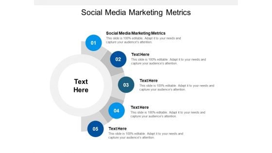 Social Media Marketing Metrics Ppt PowerPoint Presentation Gallery Aids Cpb