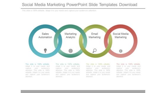 Social Media Marketing Powerpoint Slide Templates Download