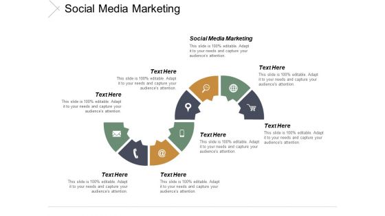 Social Media Marketing Ppt PowerPoint Presentation Inspiration Slides Cpb