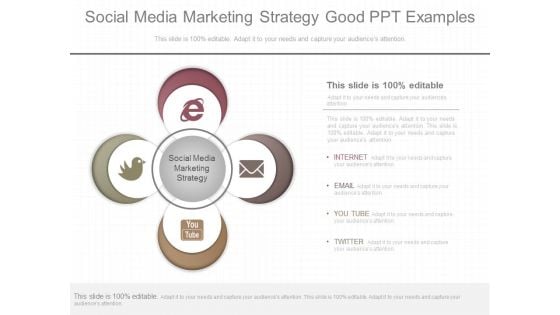 Social Media Marketing Strategy Good Ppt Examples