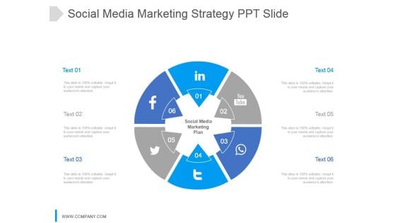 Social Media Marketing Strategy Ppt Slide