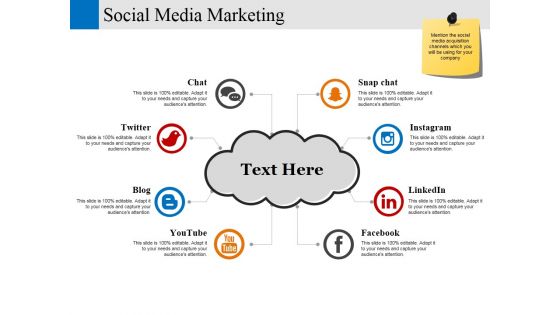 Social Media Marketing Template 1 Ppt PowerPoint Presentation Infographics Show