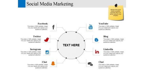 Social Media Marketing Template 2 Ppt PowerPoint Presentation Ideas Sample