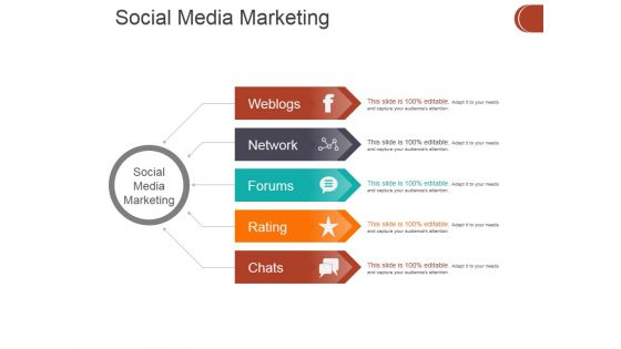 Social Media Marketing Template 2 Ppt PowerPoint Presentation Infographic Template Graphics Tutorials
