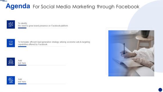 Social Media Marketing Through Facebook For Social Media Marketing Through Facebook Topics PDF