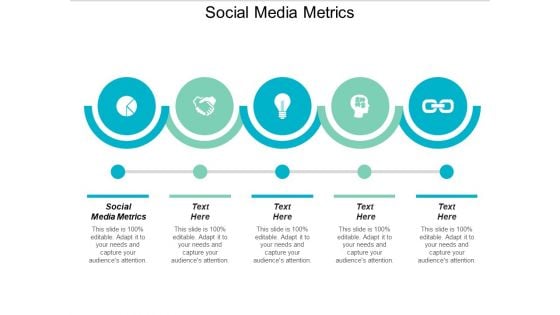 Social Media Metrics Ppt PowerPoint Presentation File Display Cpb