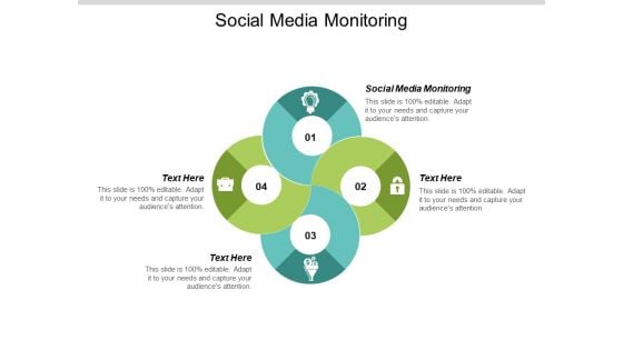 Social Media Monitoring Ppt PowerPoint Presentation Show Elements Cpb