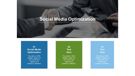 Social Media Optimization Ppt PowerPoint Presentation Gallery Format Ideas Cpb