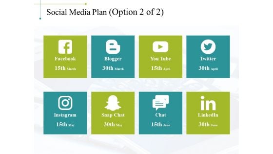 Social Media Plan Template 3 Ppt PowerPoint Presentation Outline Example Topics