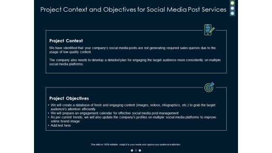 Social Media Post Proposal Ppt PowerPoint Presentation Complete Deck With Slides