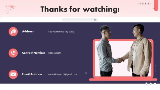 Social Media Promotional Technique Thanks For Watching Ppt Infographic Template Show PDF Social Media Promotional Technique Thanks For Watching Ppt Infographic Template Show PDF