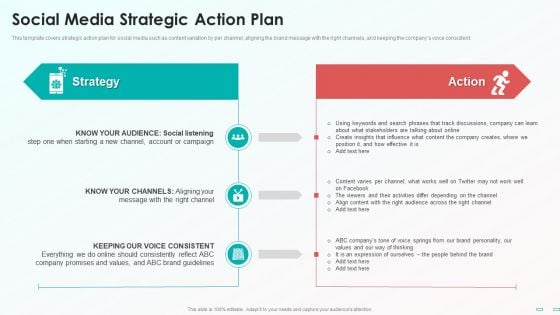 Social Media Strategic Action Plan Themes PDF