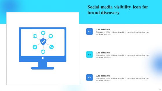 Social Media Visibility Ppt PowerPoint Presentation Complete Deck With Slides