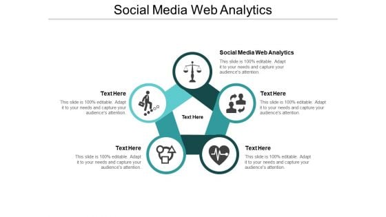 Social Media Web Analytics Ppt PowerPoint Presentation Gallery Smartart Cpb