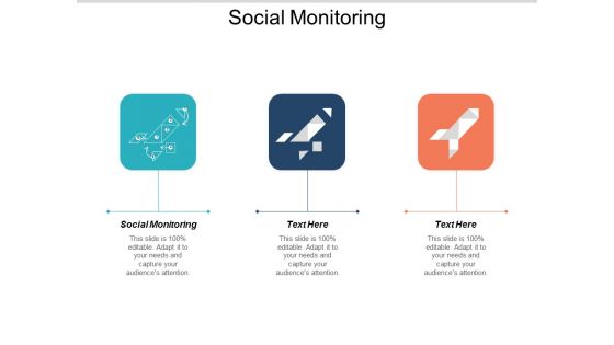 Social Monitoring Ppt PowerPoint Presentation Infographic Template Slide Download Cpb
